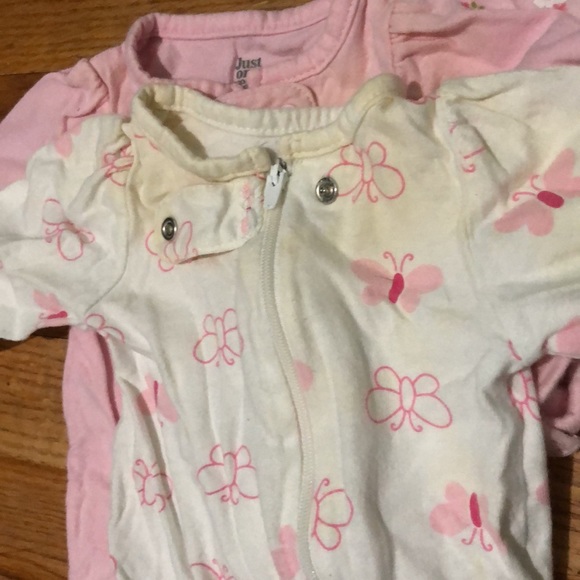 Newborn long sleeve PJ bundle, five pair - Picture 10 of 11